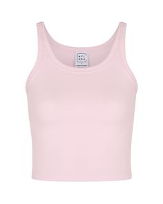 DETAILS: Color : Light pink 93% Polyester, 7% Spandex Machine wash SIZE & FIT: Fits true to size Front length : 11 1/2" Bust : 11 3/4" Trendy High Stretch Pink Tank Top, Pink Sleeveless Elastane Activewear, High Stretch Seamless Pink Tank Top, High Stretch Ribbed Pink Top, Pink Seamless Tops, Trendy Pink Seamless Tank Top, Pink Seamlessly Fitted Tank Top, Pink High Stretch Elastane Tops, Pink Ribbed Tank Top For Spring