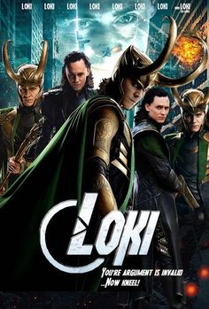 the movie poster for loki, which features loki and loki's family in costume