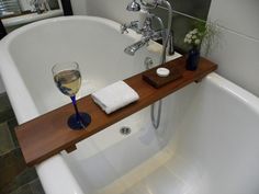 Go on, treat yourself.... Switch off and pamper yourself with a relaxing bath, glass of wine and your favourite soothing soaps and bath oils. This Walnut bath tub tray is perfect to hold these items in easy reach while taking that well needed soak. This contemporary piece has been lovingly hand crafted in the heart of Pembrokeshire, rural Wales from locally sourced reclaimed Walnut and finished in Tung oil. Contact us to place your order nicolamerrill@outlook.com, 01437 741571, 07979 470517 Bath Tub Tray, Tung Oil, Bath Oils, Relaxing Bath, Glass Of Wine, Bath Tub, Natural Forms, Bath Caddy