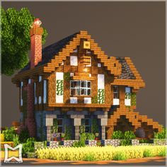 Minecraft White Terracotta House, Minecraft Cottage Starter House, Minecraft Exterior Decoration, Minecraft Village Houses Blueprints, Minecraft Houses Ideas Cottage, Medevil Minecraft House, Minecraft Building Ideas Medieval House, Builds To Add To Your Minecraft World, Houses Minecraft Ideas