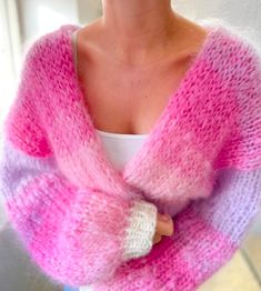 Pull Mohair, Wedding Cardigan, Mattress Stitch, Easy Knit, Mohair Knit, Cold Shoulder Sweater, Mohair Sweater