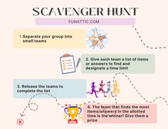 the scavenger hunt is an excellent way to learn how to use scavengers