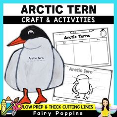 an arctic penguin craft and activity pack for kids