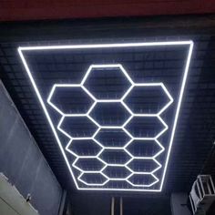 Top Rated Hexagon LED Lighting Car Detail Garage Workshop Retail Light Honeycomb Hex-Barbe, Home & Garden Detail Garage, Hexagon Lights, Car Detail, Hanuman Hd Wallpaper, Retail Lighting, Garage Lighting, Diy Cans, Ceiling Fan Chandelier, Garage Workshop