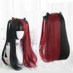 Anime Bangs, Bangs Anime, Harajuku Wigs, Colour Hair, Hair Powder, Hair Wigs For Women