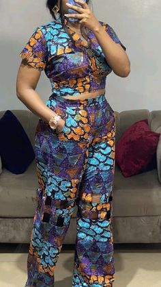 Ankara Trousers, Jump Suits, Latest Aso Ebi Styles, Afrocentric Fashion, Modest Dresses Fashion, 2piece Outfits, African Fashion Skirts, African Inspired Clothing