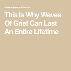 the words, this is why waves of grit can last an entire life time in white