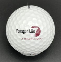 Paragon Life Logo Golf Ball (1) Pinnacle Gold Distance Pre-Owned