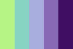 the color purple and green is shown in this image