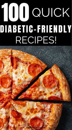 100 Quick Diabetic Friendly Recipes! Health Check, Easy Recipes, Low Carb Recipes, Diet Recipes, 30 Minutes, Meal Planning, Healthy Eating