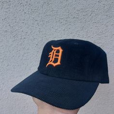 3D embroidered Detroit D Corduroy Dad cap Want this logo with a different color hat and/or different thread? Mix and match hats and thread! If you would like a thread color that isn't pictured; please reach out to us and we can get it done! Corduroy Cap, Get It Done, Dad Cap, Dad Caps, Mix And Match, Trucker Cap, Labour Day, Caps Hats, Accessories Hats