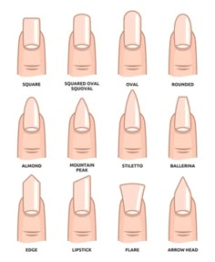 قلادات متدلية, Acrylic Nail Shapes, Nagellack Trends, Different Nail Shapes, Latest Nail Trends, Pointed Nails, Nail Forms