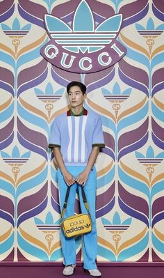 Ahn Hyoseop, Adidas Store, Leather Cosmetic Bag, Dapper Dan, Leather Key Case, Brand Collaboration