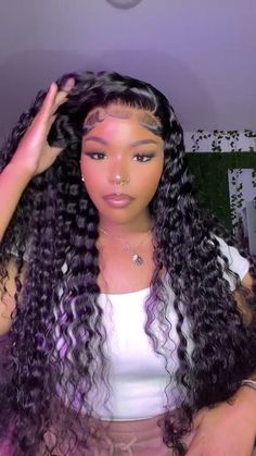 👉Wig: Hairsmarket Deep Wave 13x4 Lace Front Wigs 30 Inch 180 Density 🧧Up to $52 Off ➤Code: LF15 💗Hot Sale ➤Delicate Gifts for you 🎁4-5 Business Days Express Shipping 💰Buy Now Pay Later with Klarna, Sezzle, AfterPay and PayPal💰 Full Curls, Beachy Curls, Hd Lace Frontal Wigs, Hd Lace Frontal, Lace Frontal Wigs, Glueless Wigs, Glueless Wig, Wave Wig, Deep Wave