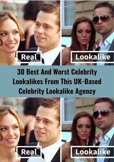 celebrity looks alike from the uk - based celebrity look alike agency