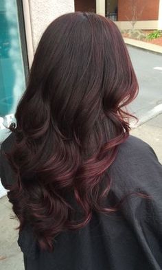 Red Tint Hair, Red Balayage Hair, Red Hair Inspo, Wine Hair, Cherry Hair, Hair Tint, Dark Red Hair