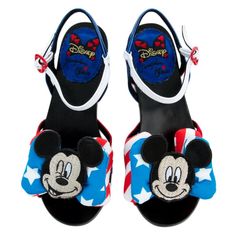 Oh Toodles Sandals – TiltedSole.com Mickey Mouse Heels, Irregular Shoes, Oh Toodles, Mickey Mouse Shoes, Unique Heels, Irregular Choice Shoes, Disney Shoes, Irregular Choice, Adventures By Disney