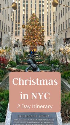 christmas in new york 2 day itinerary