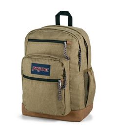 All the great features of our Big Student, plus a sleeve for a 15 inches laptop and synthetic leather base & trim. Green Jansport Backpack, Jansport Green Backpack, Jansport Half Pint Backpacks, Jansport Backpacks Big Student With Laptop Pocket, Jansport Backpacks Big Student, Brown Backpacks, Base Trim, Student Backpacks, Jansport Backpack