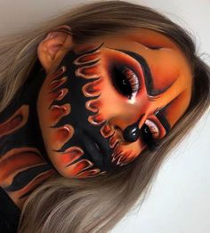 Halloween Makeup Carnaval Make-up, Maquillage Yeux Cut Crease, Halloween Makeup Pretty