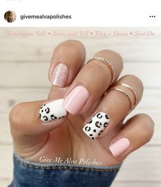 Cheetah Print Nails, Nails Yellow, Cheetah Nails, Leopard Print Nails, Fancy Nails Designs, Leopard Nails, Shellac Nails, Dipped Nails