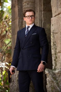 Kingsman Style, Eggsy Kingsman, Matthew Vaughn, Tag Heuer Monaco, Business Suit, Tag Heuer