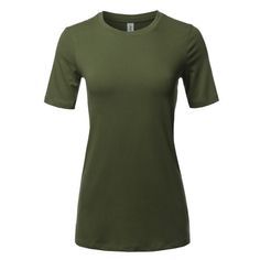 A2Y Women's Basic Solid Premium Cotton Short Sleeve Crew neck T Shirt Tee Tops (S - 3XL) FEATURES This premium cotton short sleeve v-neck t shirt tee tops is great for casual wear and easy to style with most items and suitable for matching pants, leggings, skirts, shorts, jean. It has a variety of colors for your choice and good quality, stretchy which makes you feel comfortable when wearing. SIZE Available in 7 sizes: Small, Medium, Large, X-Large, 1XL, 2XL, 3XL We strive to provide the best fi Rayon Shirt, Green Outfit, Womens Basic, Quality T Shirts, Cotton Shorts, Top Tee, Neck T Shirt, V Neck T Shirt, Short Sleeve Dresses