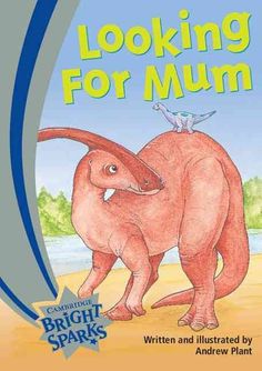 the cover of looking for mum, with an elephant and bird on it's back