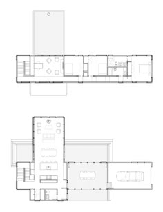 the floor plan for an apartment with two separate rooms