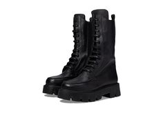 Free People Jones Lug Sole Lace-Up Boot Lace Up Boots Women, Combat Boots Style, Goth Boots, Lace Up Booties, Black Boots Women, Boots For Women, Mid Calf Boots, Classic Silhouette, Lug Sole