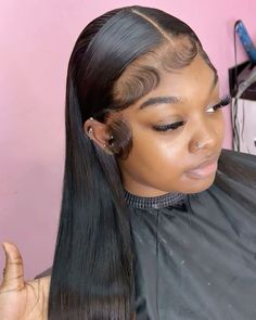 Dramatic Edges Wig, Full Lace Front Wigs, Hair For Black Women, Hair Techniques, Lace Front Wigs Human Hair, 100 Human Hair Wigs, Dope Hairstyles