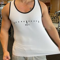 Quick Dry Printed Men's Workout Tank Top - Men's Fitness Apparel, Men's Workout Tank Tops | Vivinch Sleeveless Gym Vest, Stretch Tank Top For Training During Sports Season, Stretch Sleeveless Gym Vest, Breathable Stretch Sleeveless Tank Top, Fitted Gym Tank Top, Sporty Stretch Sleeveless Vest, Sporty Sleeveless Stretch Vest, Breathable Fitted Tank Top, Fitted Breathable Tank Top