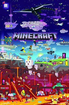 the cover art for minecraft