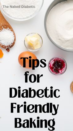 Tips for successful diabetic-friendly sugar-free baking Baking With Splenda, Dietetic Recipes, Sugar Free Desserts For Diabetics, Baking Swaps, Bear Food, Ckd Recipes