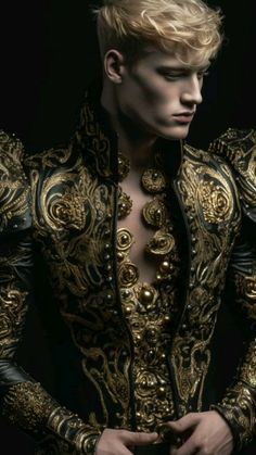 Midas Plated Prisoner, The Plated Prisoner, Plated Prisoner, Dress Armor, Revealing Outfit, Mens Fashion Classy, Sharp Dressed Man, Innovative Fashion