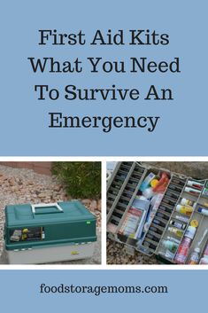 Can you use some help figuring out how to put a first aid kit together? Outdoor Survival Kit, First Aid Kits, Survival Bag, Survival Shelter, Survival Tools, Camping Tips, Aid Kit