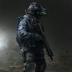 SPEC OPS COMMANDO James Paick, Tactical Armor, Digital Character, Military Wallpaper, Futuristic Armour, Military Drawings, Sci-fi Armor, Military Armor, Future Soldier