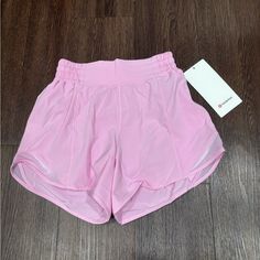 Nwt High Rise Lululemon Pink Hotty Hot Shorts Size 2,4 Pink Lululemon Shorts, Lululemon Pink, Preppy Clothes, Hotty Hot Shorts, Hot Shorts, Lululemon Shorts, Pink Shorts, Shorts Athletic, Preppy Outfits