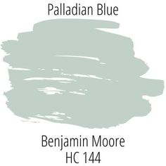 the color palladian blue is shown in shades of light green and dark gray