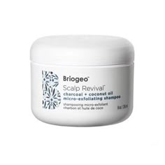 An exfoliating, sulfate-free scalp scrub that is clinically shown to increase scalp hydration up to 120%.* Soothes dry, itchy, irritated scalps.

Binchotan charcoal and plant-based exfoliators draw out and lift away buildup, impurities, dead skin, and excess oil that may clog scalp and hair follicles. This shampoo supports absorption of key vitamins and minerals for long-term hair health, and it balances scalp hydration for those with either oily or dry scalp. Peppermint, spearmint, tea tree, an Briogeo Scalp Revival, Scalp Mask, Exfoliate Scalp, Dry Itchy Scalp, Scalp Brushing, Flaky Scalp, Scalp Scrub, Oily Scalp, Clarifying Shampoo