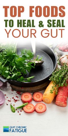 discover the top foods to heal and seal your gut! These easy-to-find and delicious foods can help improve your digestion and overall health. From bone broth to yogurt, each one is packed with nutrients to support a strong gut lining. Start feeling better and enjoy these gut-friendly foods today! Best Gut Healing Foods, Gut Friendly Food, Gut Healing Foods, Healing The Gut Diet, Best Food To Heal Your Gut, Healing A Leaky Gut, Gut Healing Diet