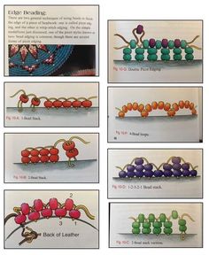 instructions for beading with beads