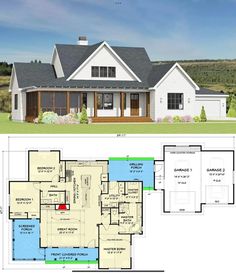 two story house plans with open floor plan