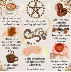 Coffee Magick, Clairvoyant Psychic Abilities, Coffee Magic, Goddess Magick, Banishing Spell, Witchy Tips, Witch Rituals, Magic Spell Book