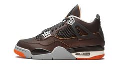 Jordan 4 Women, Jordans 4, Orange Jordan, Original Air Jordans, Converse Run Star, Jumpman Logo, Jordan 8, Jordan 2, Jordan Sneakers