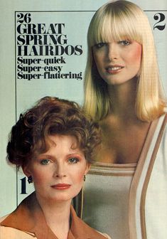 Good Housekeeping - April, 1976 1970's Hair, 70s Memories, Sustained Investigation, Cosmetic Brands, Hairstyles Pictures, 60s 70s Fashion, Retro Hair, Glory Days