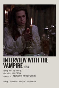 the poster for interview with the vampire 1994