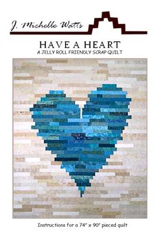 an image of a blue heart made out of paper