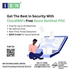 the flyer for cloudin's free azure sentnet poc, which is now available