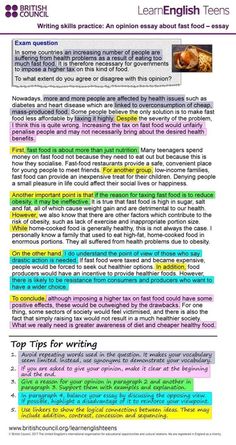 an english lesson for students to learn how to write